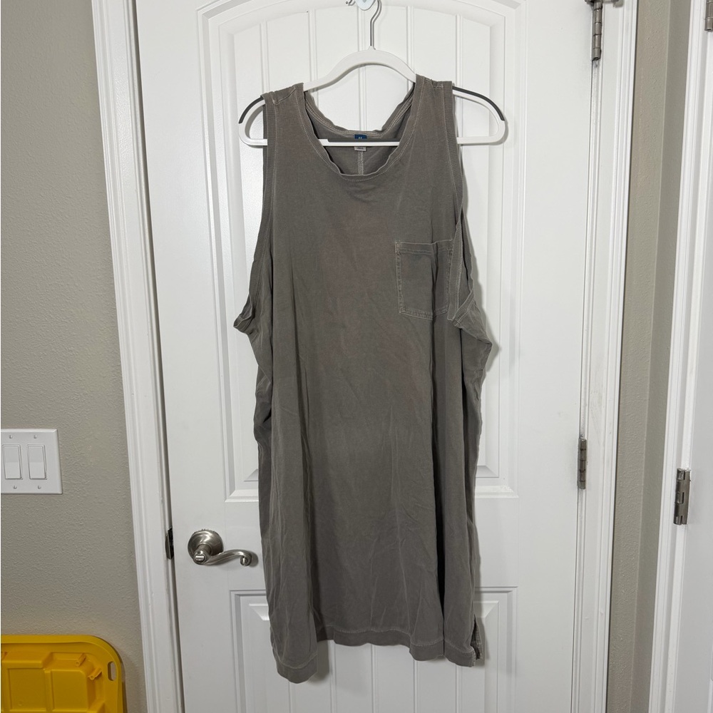 Old Navy Sleeveless Maxi Dress - dark Gray